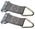 6" Series E/A Rope Tie-Off with 2" Webbing & 1027 D-Ring (Pair)