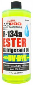 A/C Pro R-134a Ester Oil With UV Dye (32 oz.)