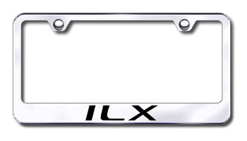 Acura ILX Laser Etched Stainless Steel License Plate Frame