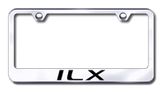 Acura ILX Laser Etched Stainless Steel License Plate Frame