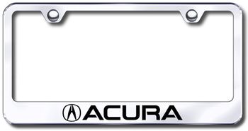 Acura Laser Etched Stainless Steel License Plate Frame