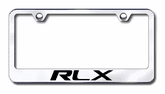 Acura RLX Laser Etched Stainless Steel License Plate Frame