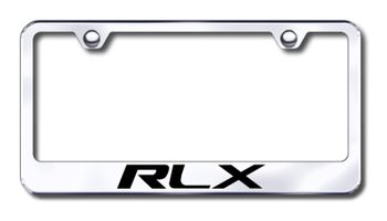 Acura RLX Laser Etched Stainless Steel License Plate Frame