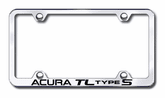Acura TL S-Type Laser Etched Stainless Steel Wide License Plate Frame