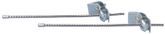 Adjust-O-Matic Chrome Curb Feelers-10" Long (Pair)