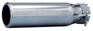 Airflow Chrome Universal Exhaust Extension Tip (1" to 2" x 9")