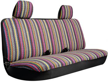 Prairie Stripe Full Size Bench Pick-Up Truck Seat Cover