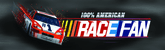 American Race Fan Rear Window Decal