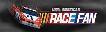American Race Fan Rear Window Decal