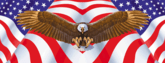 American Spirit Eagle Rear Window Decal