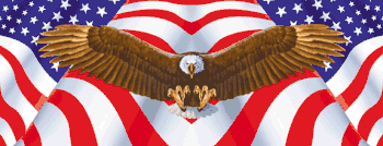 American Spirit Eagle Rear Window Decal