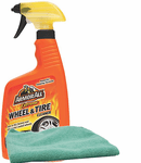 Armor All Extreme Wheel & Tire Cleaner (24 oz) & Microfiber Cloth Kit