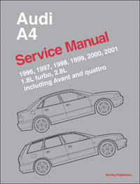 Audi A4: 1996-2001 Service Manual