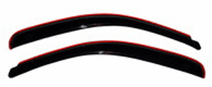Auto Ventshade 192328 Jeep Wrangler 2-Piece In-Channel VentVisor (2007-2018)