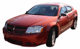 Auto Ventshade 194065 Dodge Avenger 4-Piece In-Channel VentVisor (2008-2014)