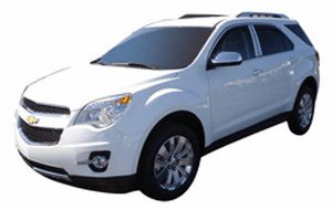 Auto Ventshade 194166 Chevy Equinox 4-Piece In-Channel VentVisor (2010-2017)
