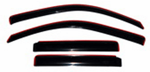 Auto Ventshade 194240 Chevy Trailblazer, GMC Envoy & Isuzu Ascender 4-Piece In-Channel VentVisor (2002-2008)