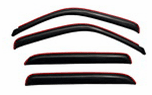 Auto Ventshade 194355 Cadillac Escalade, Chevy Silverado, Suburban & Avalanche and GMC Denali, Sierra & Yukon 4-Piece In-Channel VentVisor (2000-2007)
