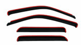 Auto Ventshade 194550 Ford Fusion, Lincoln MKZ & Zephyr and Mercury Milan 4-Piece In-Channel VentVisor (2006-2012)