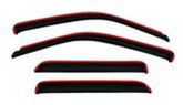 Auto Ventshade 194555 Mitsubishi Outlander 4-Piece In-Channel VentVisor (2007-2010)