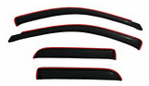 Auto Ventshade 194623 Dodge Ram 1500, 2500 & 3500 4-Piece In-Channel VentVisor (2002-2009)