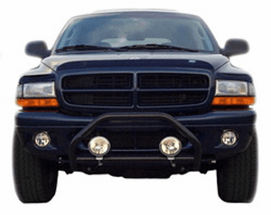 Auto Ventshade 25923 Dodge Dakota & Durango Bugflector II Stone & Bug Deflector (1997-2004)