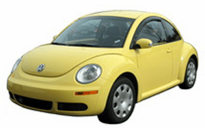 Auto Ventshade 92034 Volkswagen Beetle 2-Piece VentVisor (1998-2010)