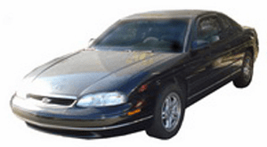 Auto Ventshade 92405 Chevy Monte Carlo 2-Piece VentVisor (1995-1999)