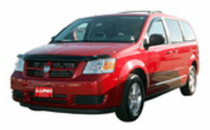 Auto Ventshade 92908 Chrysler Town & Country and Dodge Caravan 2-Piece VentVisor (2008-2018)