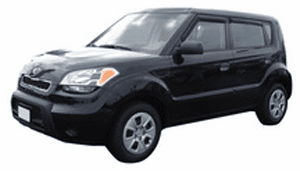 Auto Ventshade 94164 Kia Soul 4-Piece VentVisor (2010-2013)