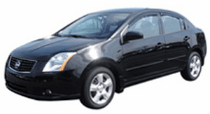 Auto Ventshade 94165 Nissan Sentra 4-Piece VentVisor (2007-2012)