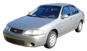 Auto Ventshade 94227 Nissan Sentra Sedan 4-Piece VentVisor (2000-2006)