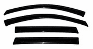 Auto Ventshade 94249 Jeep Wrangler 4-Piece VentVisor (2007-2018)