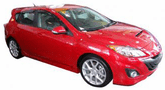 Auto Ventshade 94325 Mazda 3 Hatchback 4-Piece VentVisor (2010-2013)