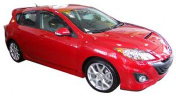 Auto Ventshade 94325 Mazda 3 Hatchback 4-Piece VentVisor (2010-2013)