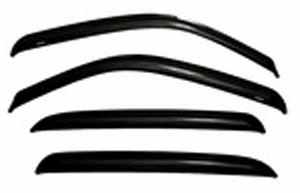 Auto Ventshade 94355 Cadillac Escalade, Chevy Silverado, Suburban & Avalanche and GMC Denali, Sierra & Yukon 4-Piece VentVisor (2000-2007)
