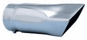 Baracuda Chrome Exhaust Extension Tip (1" to 2" x 7")
