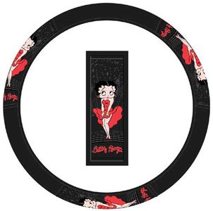 Betty Boop Skyline Steering Wheel Cover