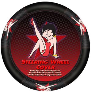 Betty Boop Star Steering Wheel Cover
