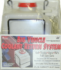 Big Vehicle Coolant Return System