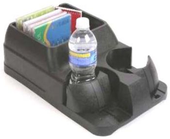 Black Adjustable Drink Holder & Console