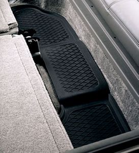 Black Armor Custom Molded Floor Guards For Third Seat