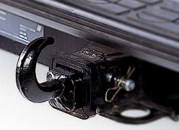 Black Hitch Box Receiver Tow Hook