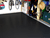 Black Textured Diamond Deck Rollout Flooring Car Mat