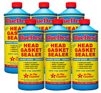 Blue Devil Head Gasket Sealant (32 oz.) - 6 Pack