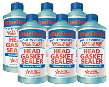 Blue Devil Head Gasket Sealer (16 oz) - 6 Pack