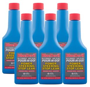 Blue Devil Power Steering Stop Leak (8 oz.) - 6 Pack