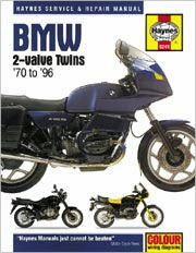 BMW 2-Valve Twins Haynes Repair Manual (1970 - 1996)