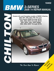 BMW 3-Series Chilton Repair Manual (2006-2014)