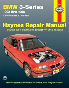 BMW 3 Series & Z3 Haynes Repair Manual (1992-1998)